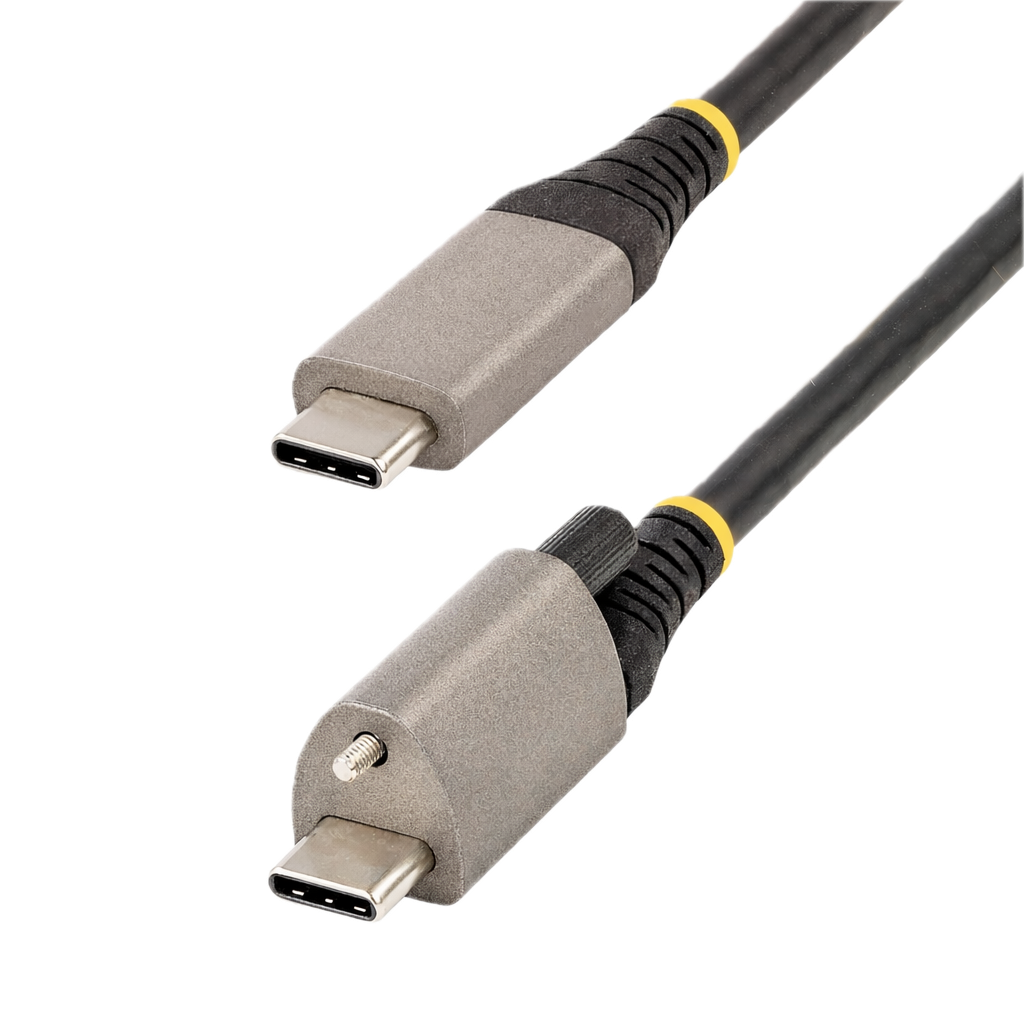 USB-C to USB-C Locking Cable – 50 cm