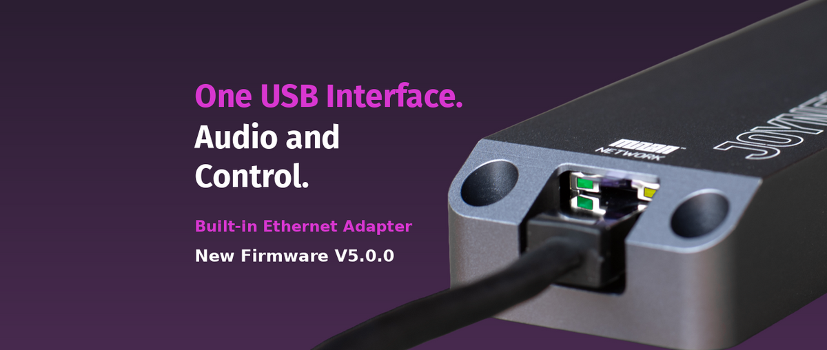 MU16 Adopts Ethernet Adapter in V5.0.0