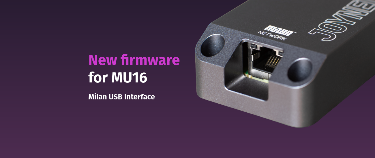 MU16 Firmware Update 4.0.0