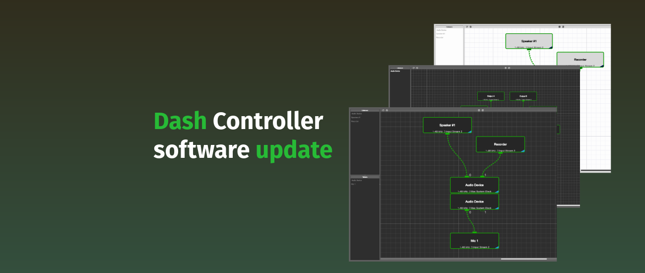 Milan Controller JOYNED Dash – Software Update