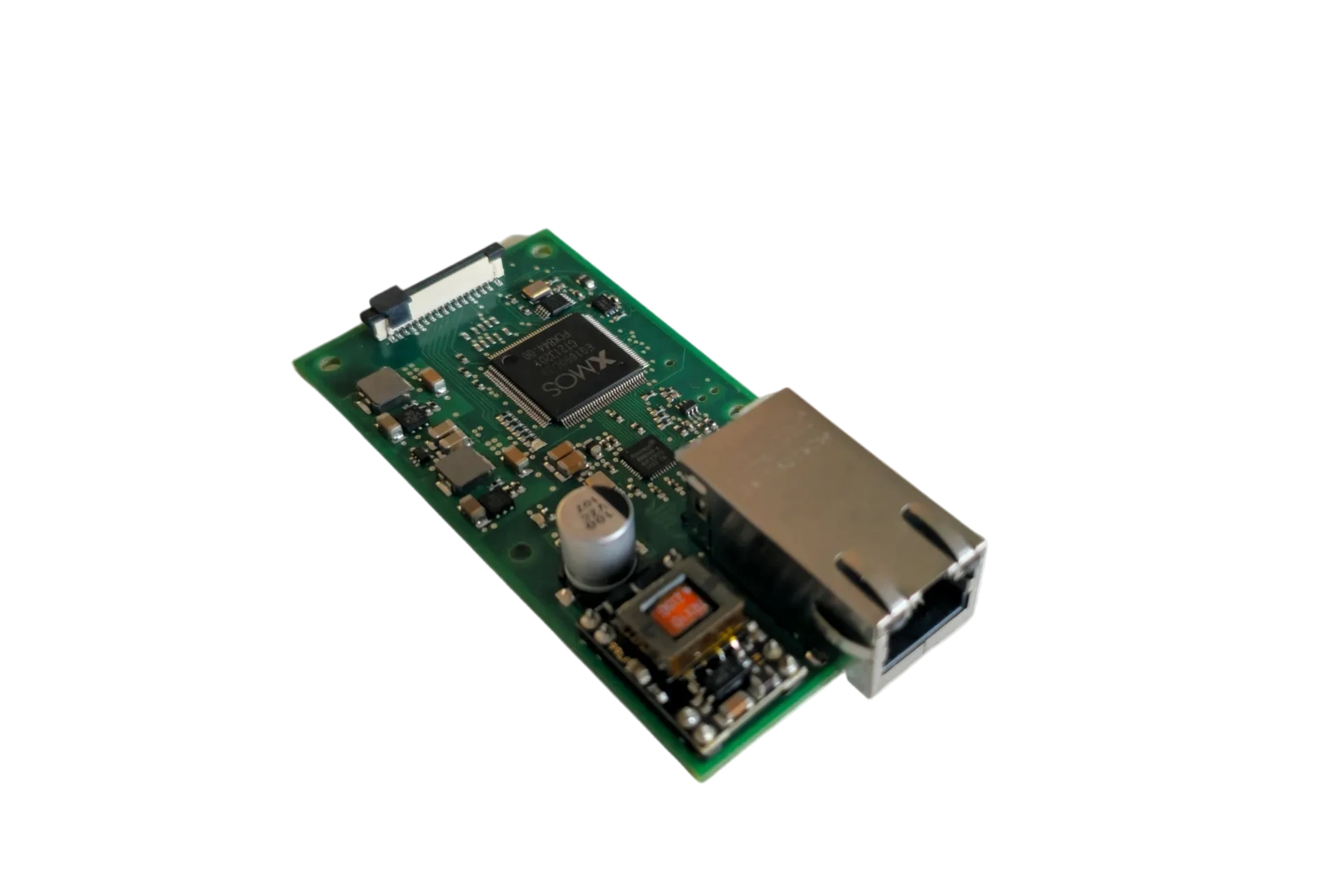 MT32 PCB with PoE Power supply, XMOS Microcontroller